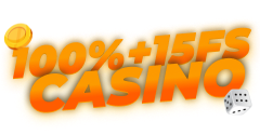 First deposit bonus 100% on a deposit for a casino + 15FS